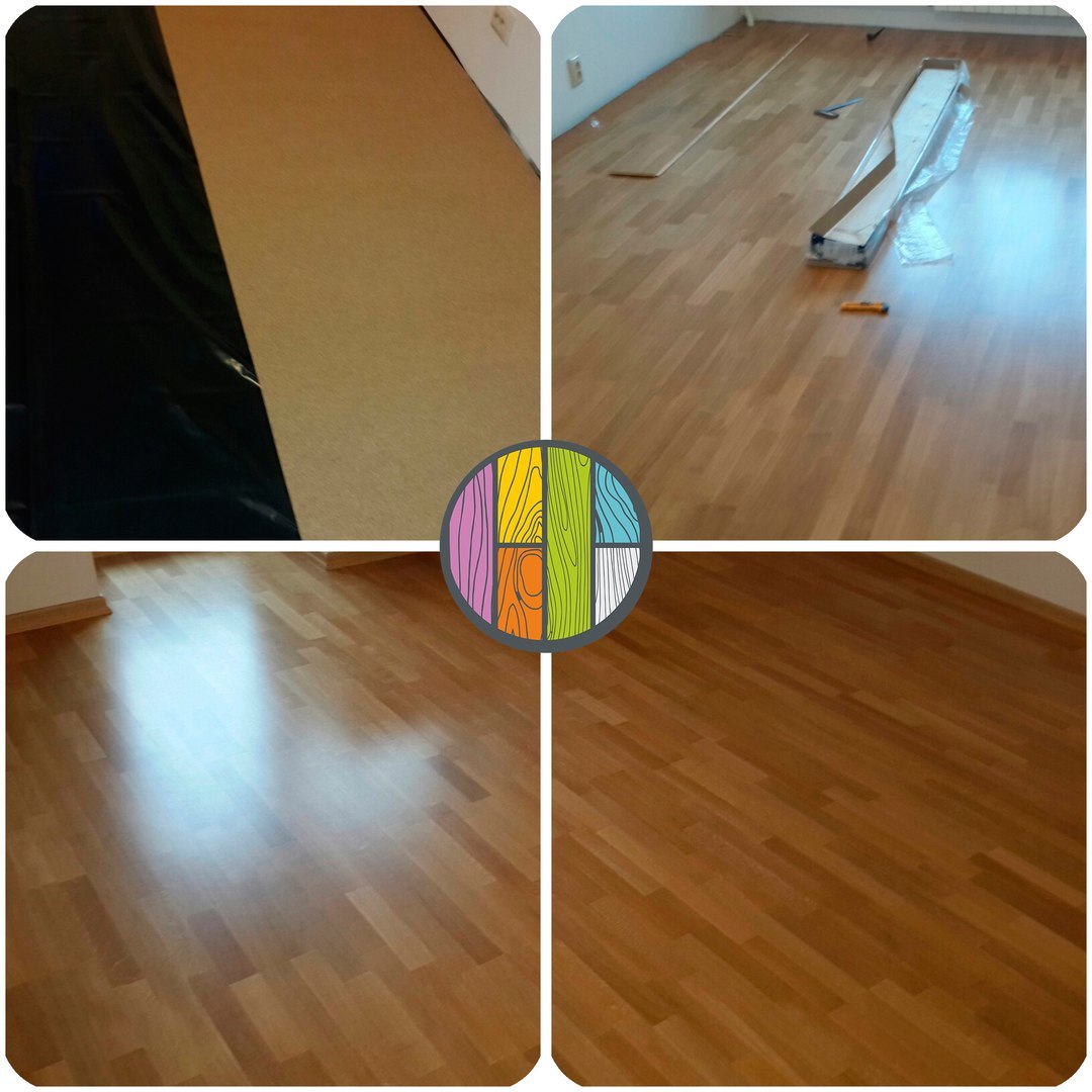 Монтаж паркета